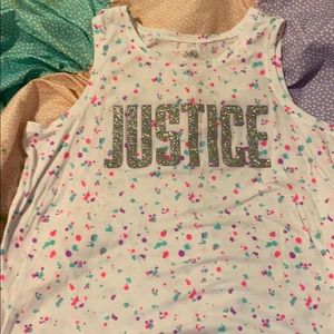 Girls Justice Tank Top